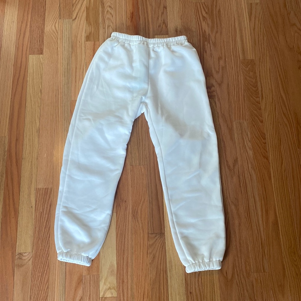 Shein White Sweatpants